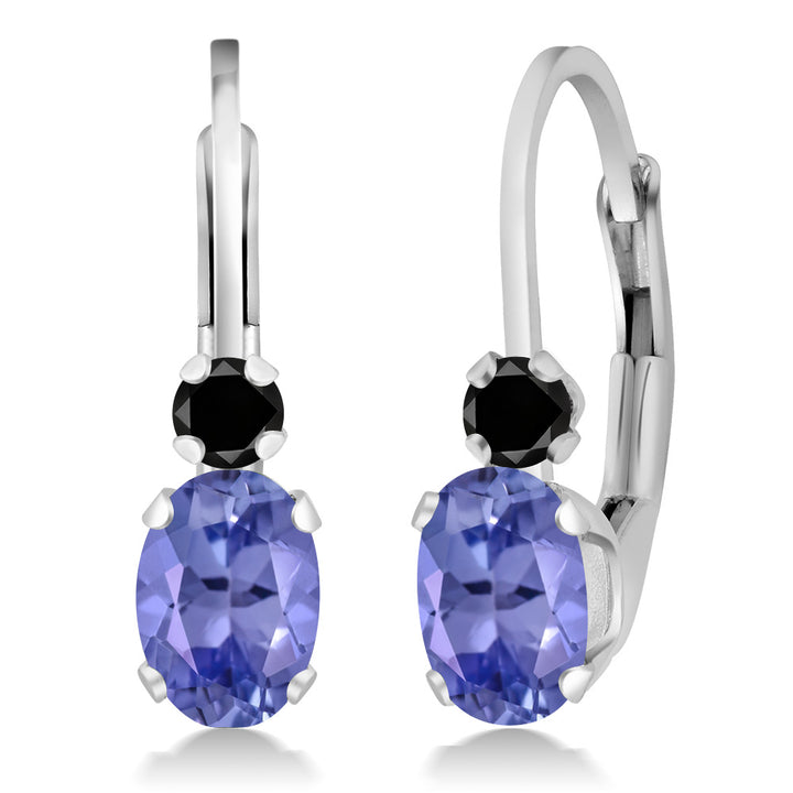 Tanzanite - December_Earrings in 925 Sterling Silver