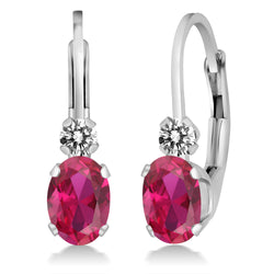 Earrings in 14K White Gold