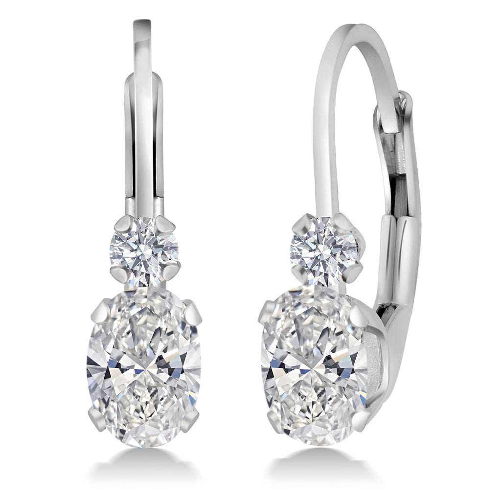 14K White Gold_Earrings in 14K White Gold