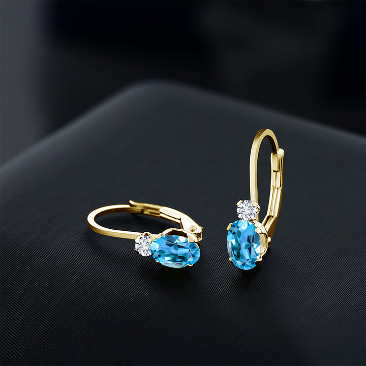 Earrings in 14K Yellow Gold