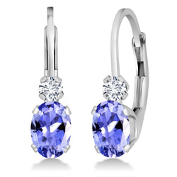 Earrings in 14K White Gold