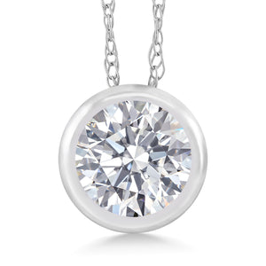 Pendant in 14K White Gold