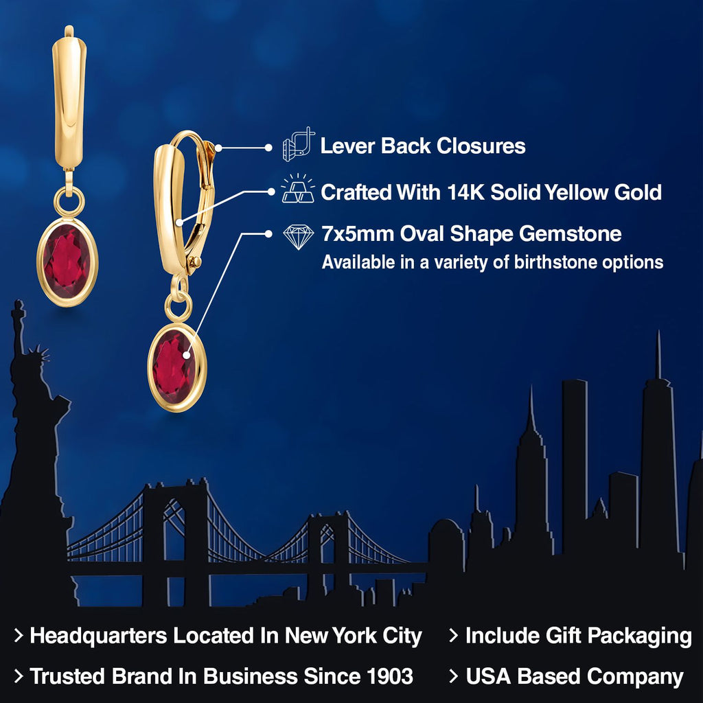 Earrings in 14K Yellow Gold