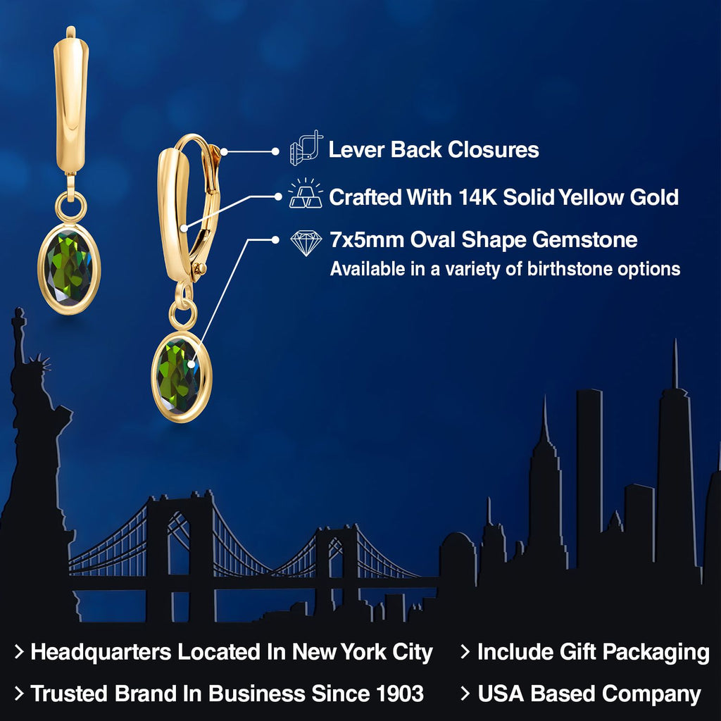 Earrings in 14K Yellow Gold