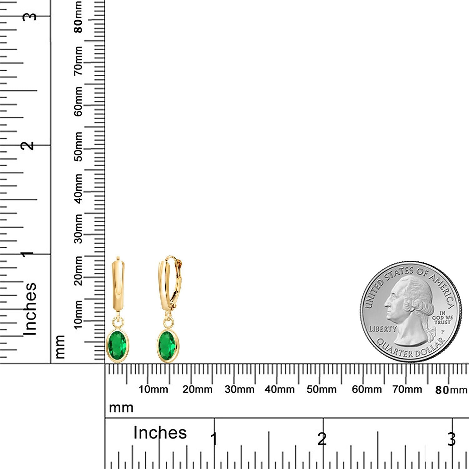 Earrings in 14K Yellow Gold