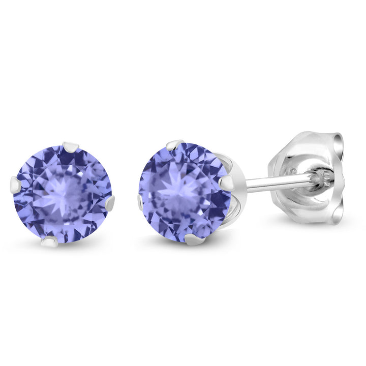 Tanzanite - December_Earrings in 925 Sterling Silver