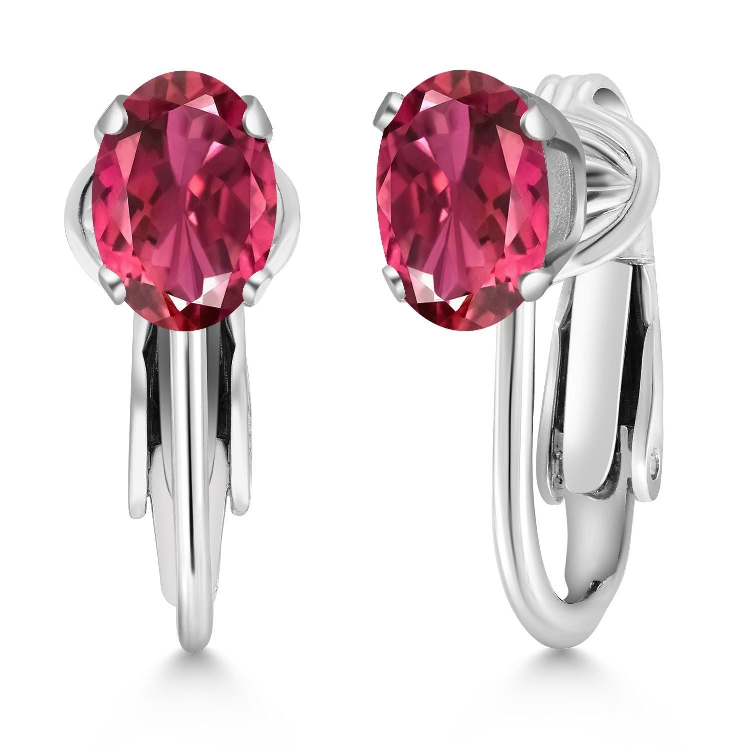 Tourmaline - October_Earrings in 925 Sterling Silver