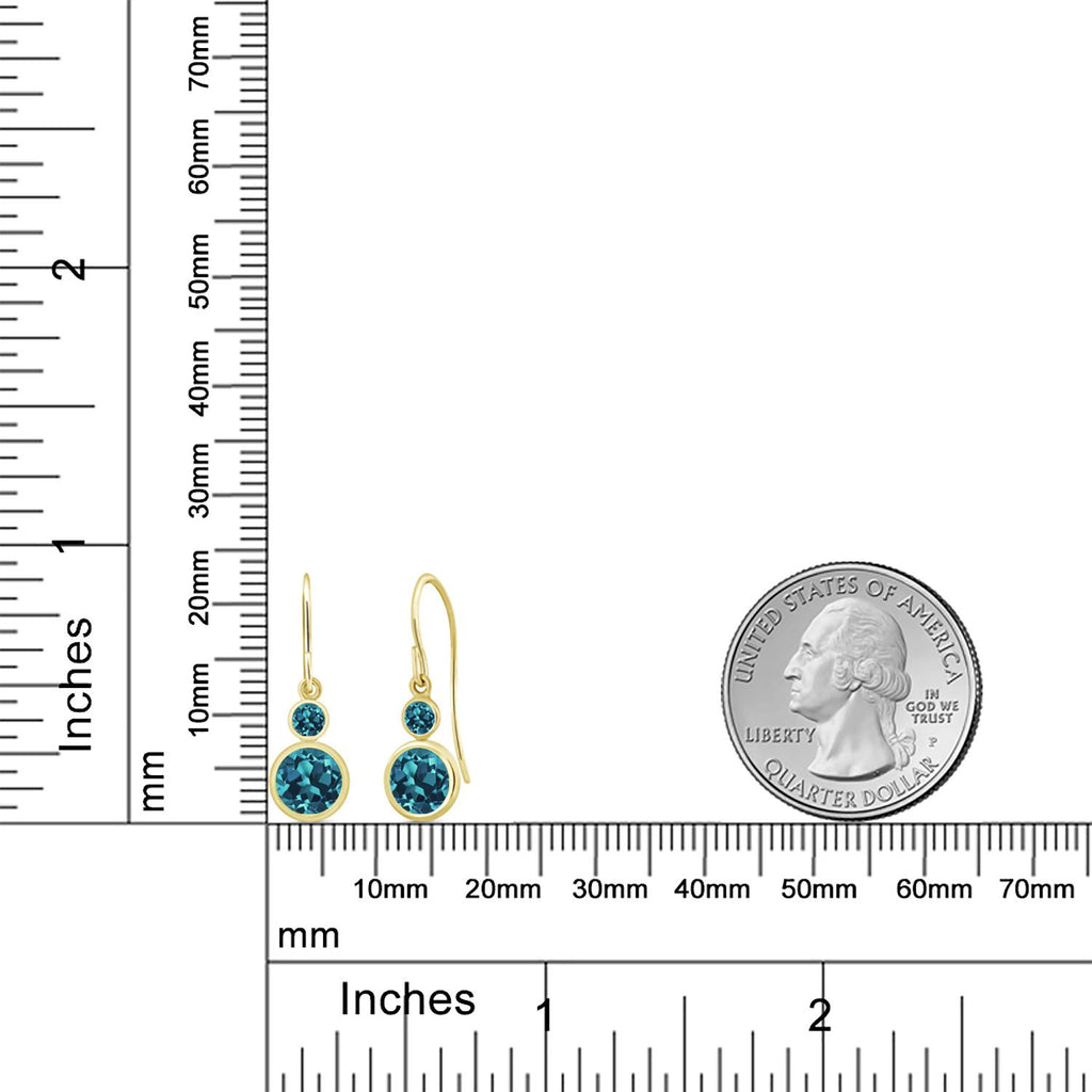 Earrings in 14K Yellow Gold