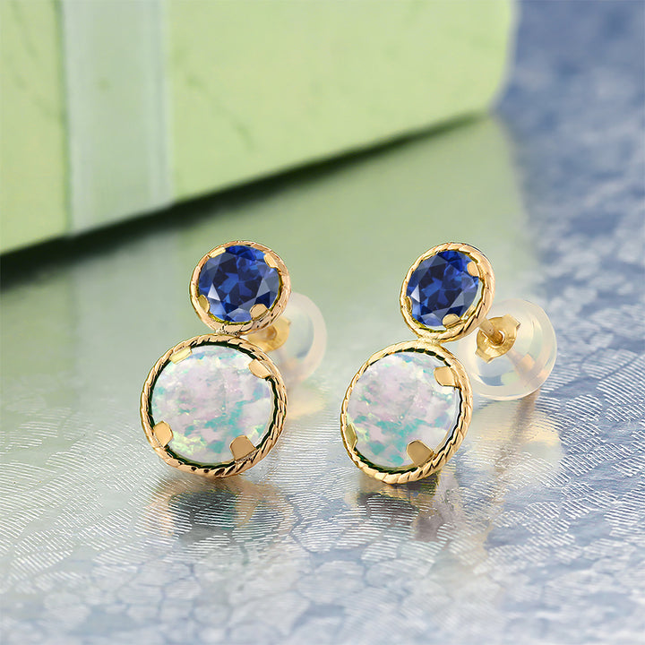 Earrings in 14K Yellow Gold