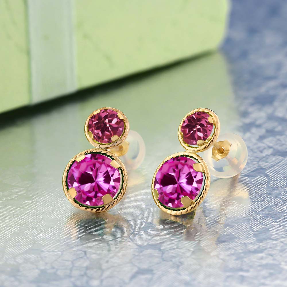 Earrings in 14K Yellow Gold