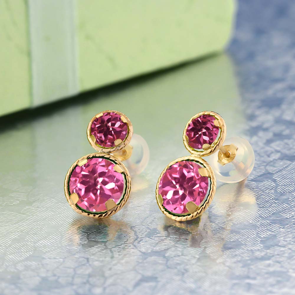 Earrings in 14K Yellow Gold