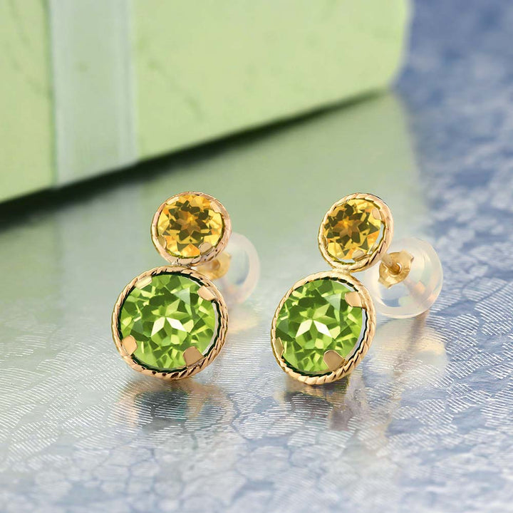Earrings in 14K Yellow Gold