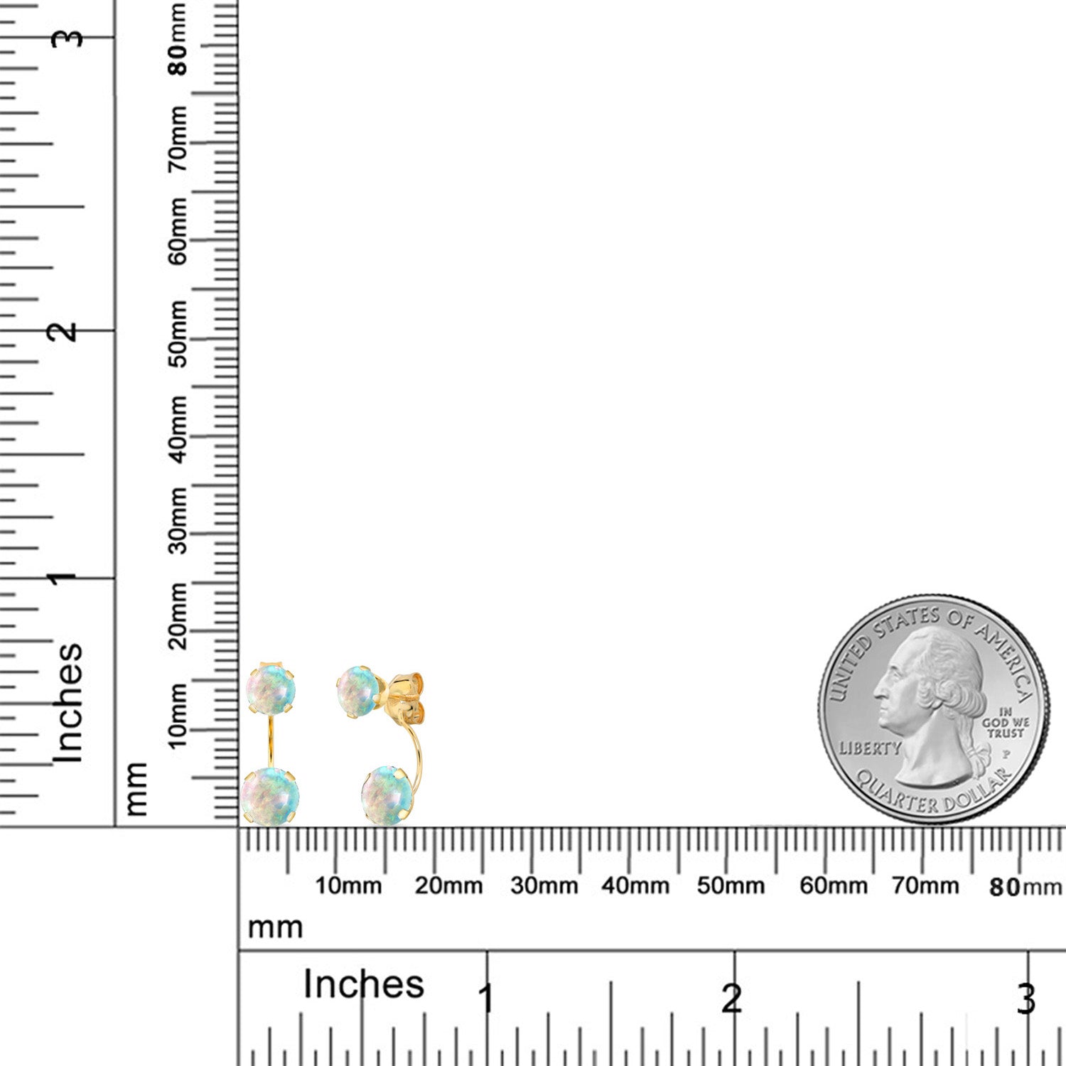 Earrings in 14K Yellow Gold