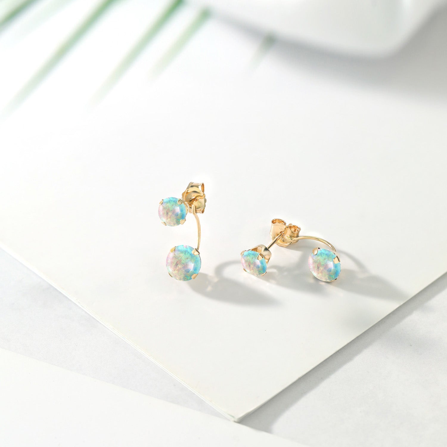 Earrings in 14K Yellow Gold