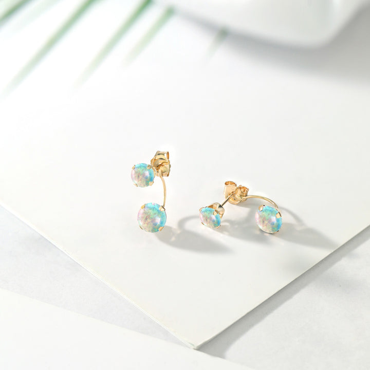Earrings in 14K Yellow Gold