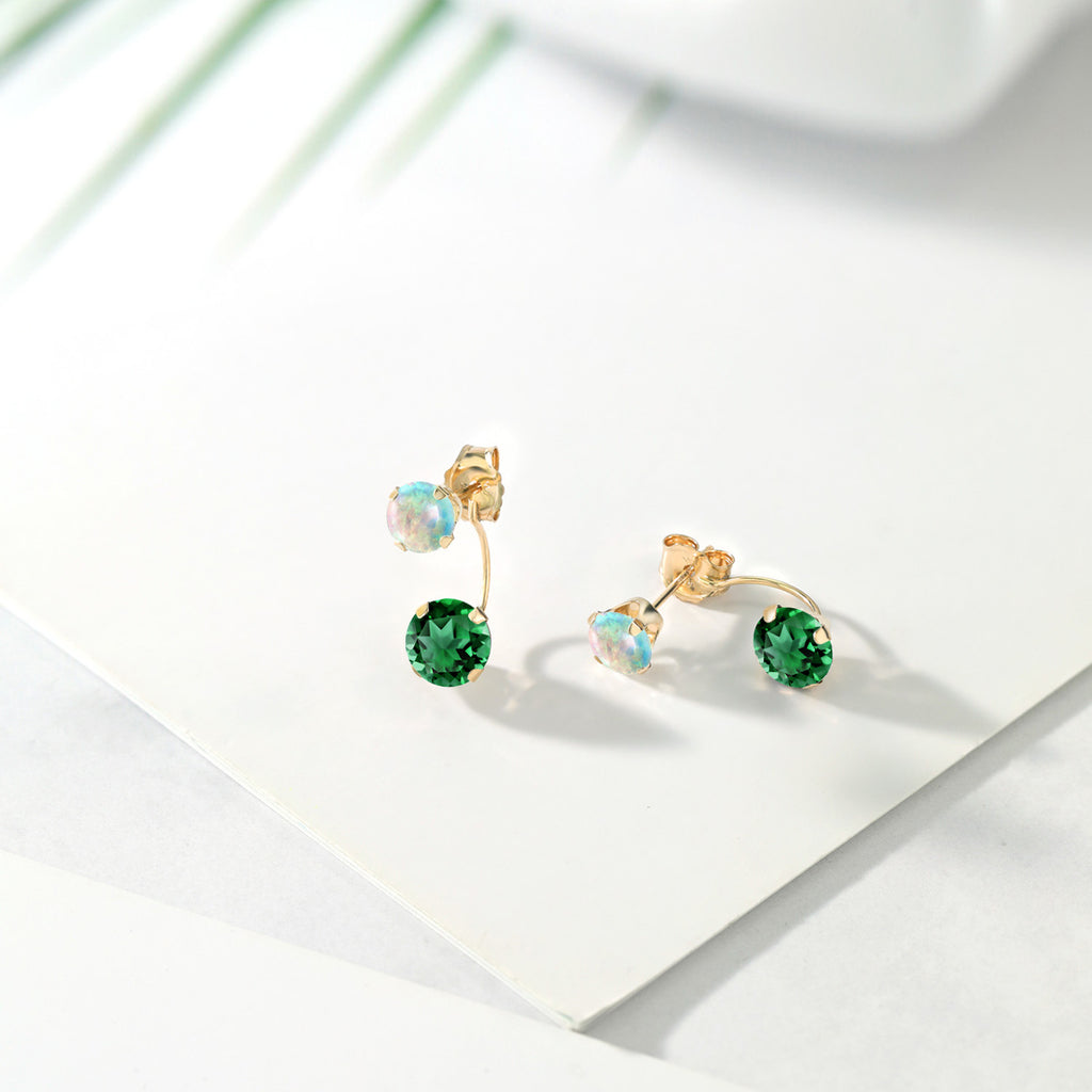 Earrings in 14K Yellow Gold