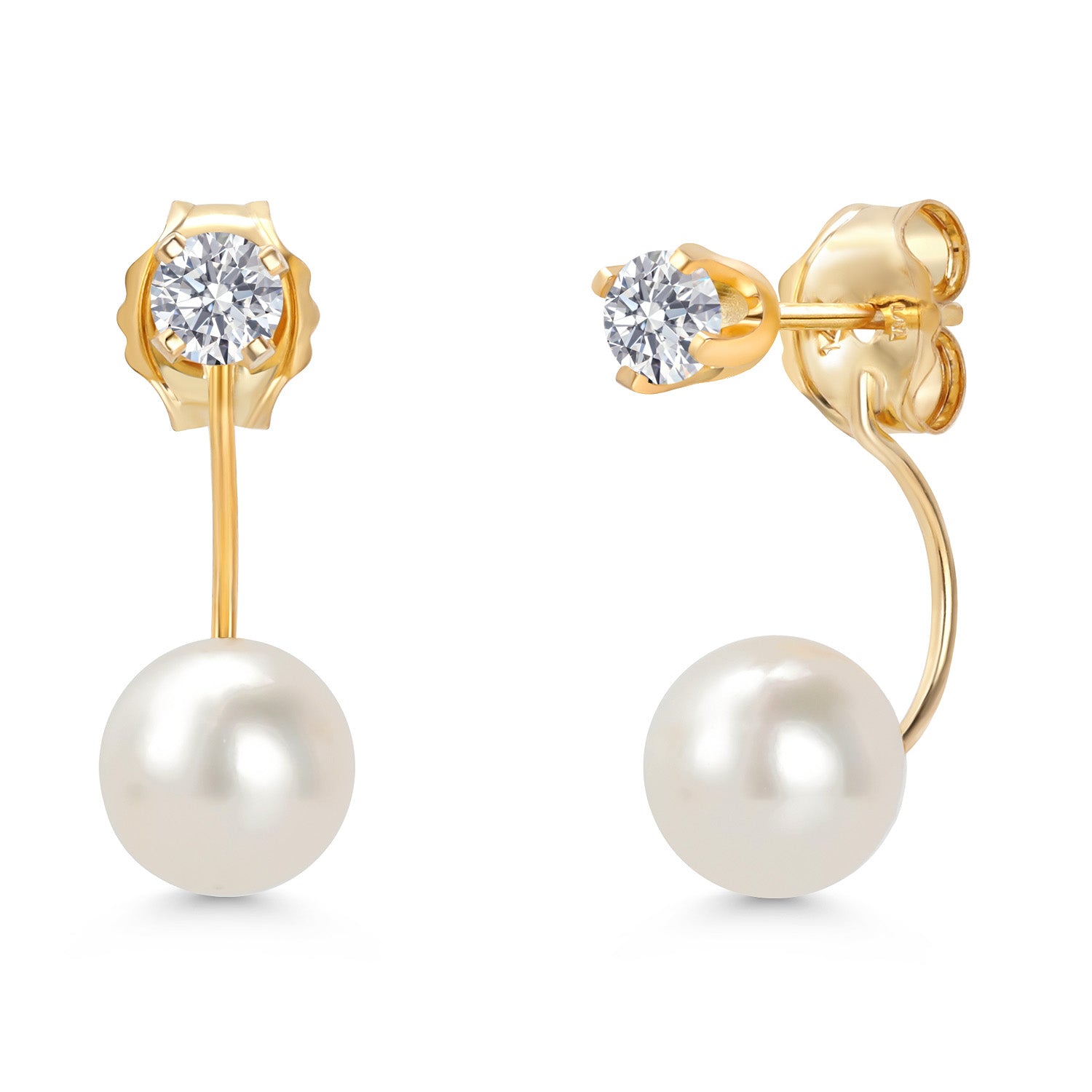 Earrings in 14K Yellow Gold