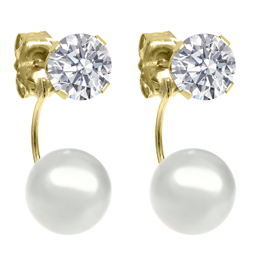 Earrings in 14K Yellow Gold