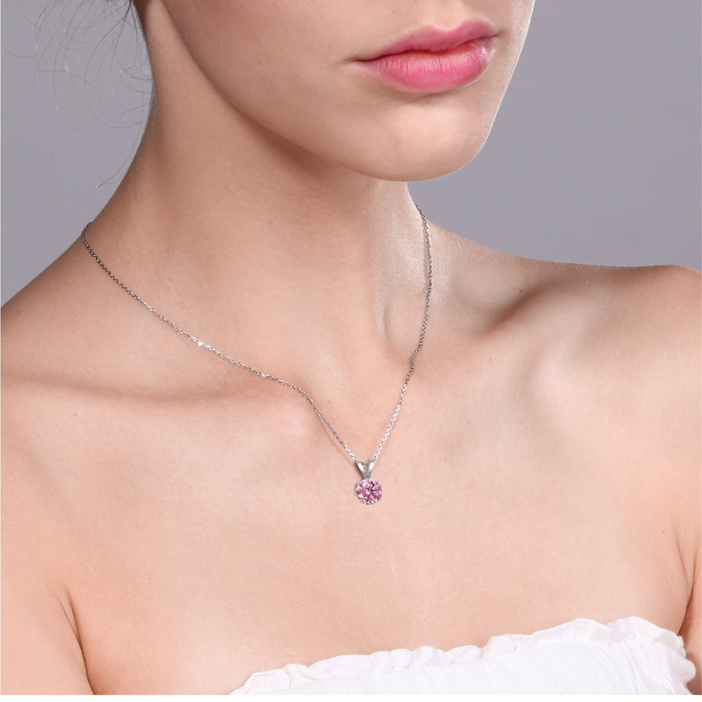 Pendant in 14K White Gold