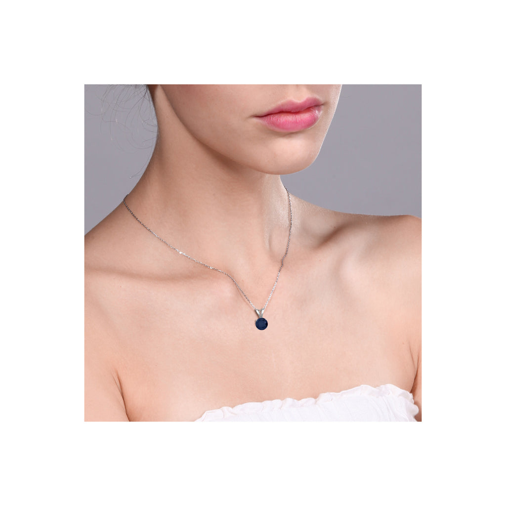 Pendant in 14K White Gold
