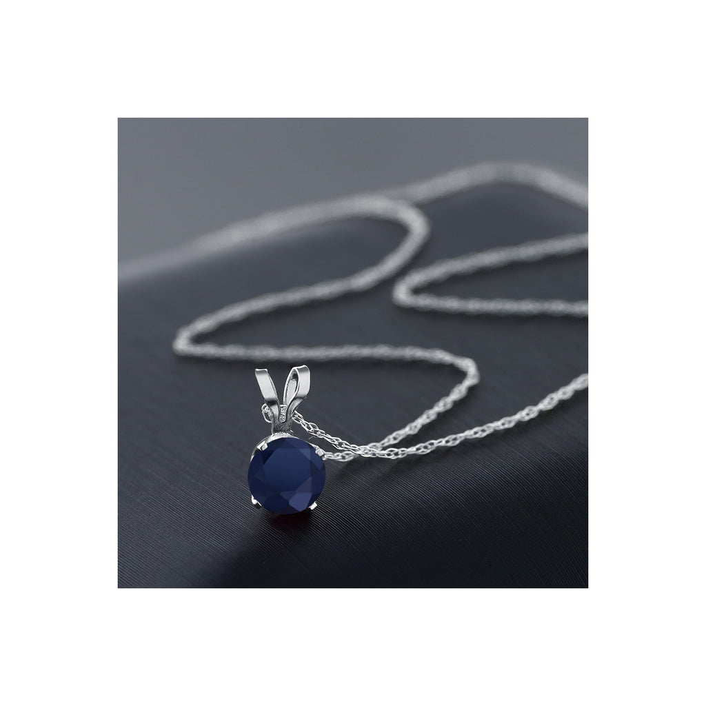 Pendant in 14K White Gold
