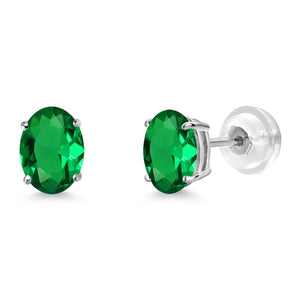 Earrings in 14K White Gold