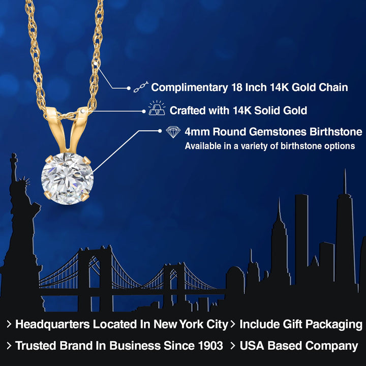 Pendant in 14K Yellow Gold