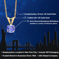 Pendant in 14K Yellow Gold