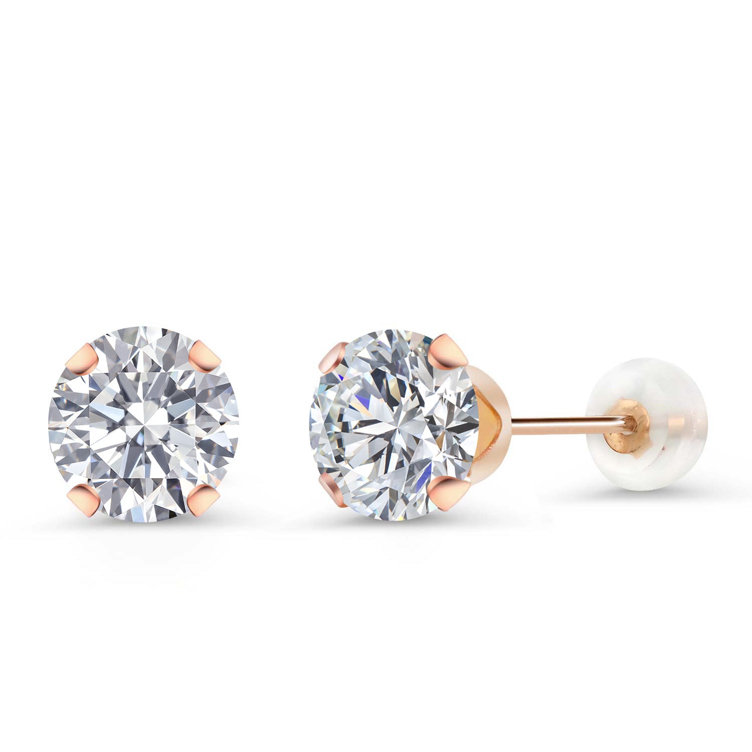 Earrings in 10K Rose Gold