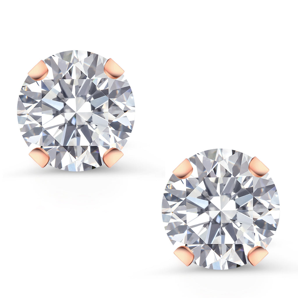 Earrings in 10K Rose Gold