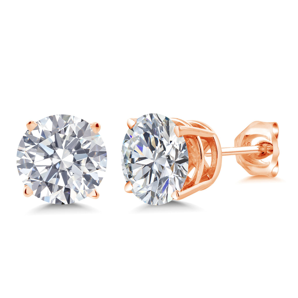 Earrings in 925 Rose Gold Plated Silver