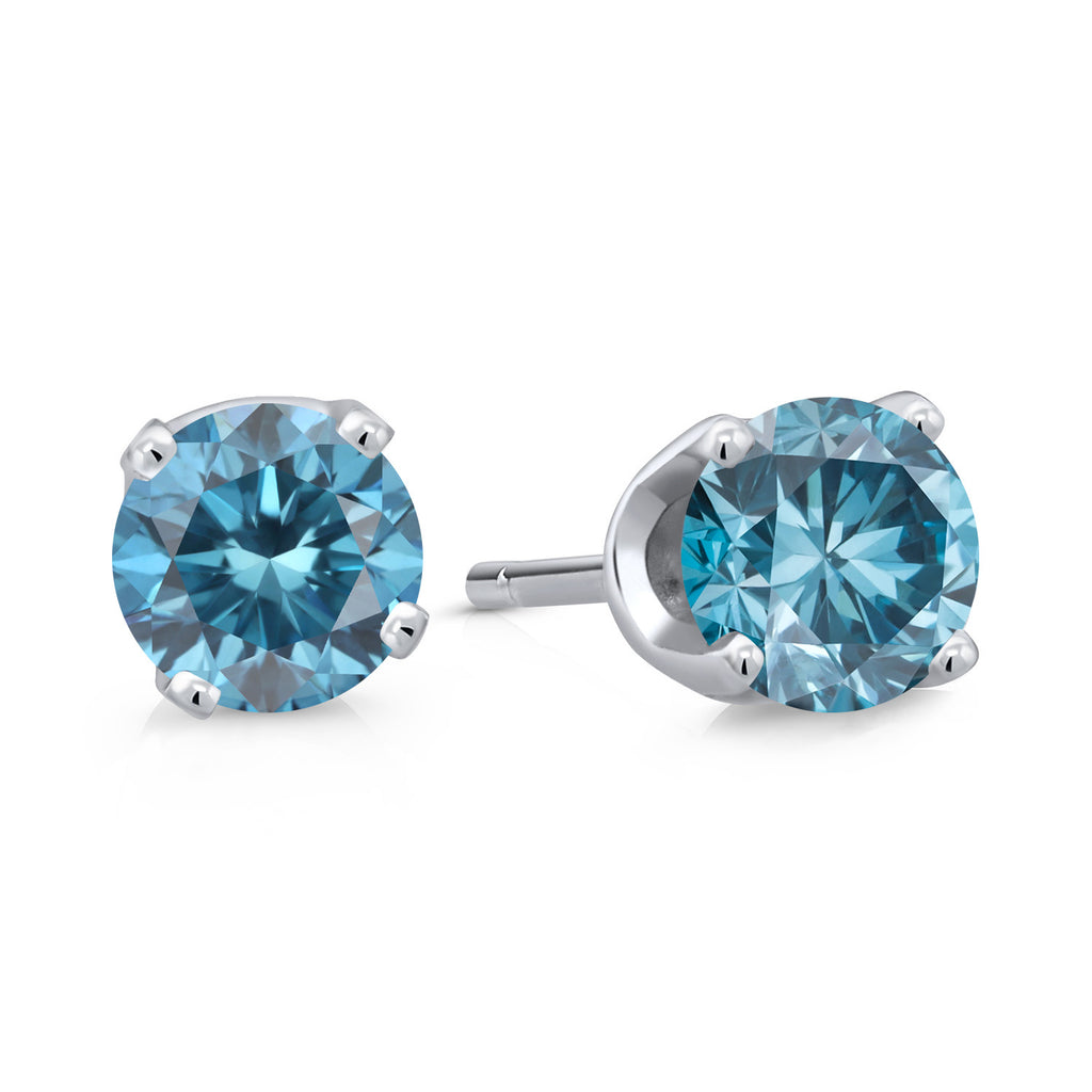 Earrings in 14K White Gold