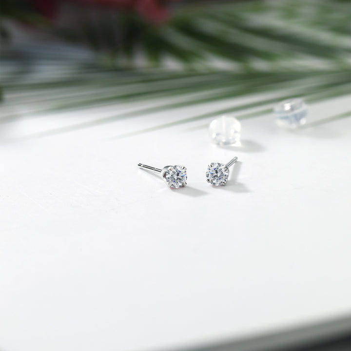 E - F_Earrings in 14K White Gold