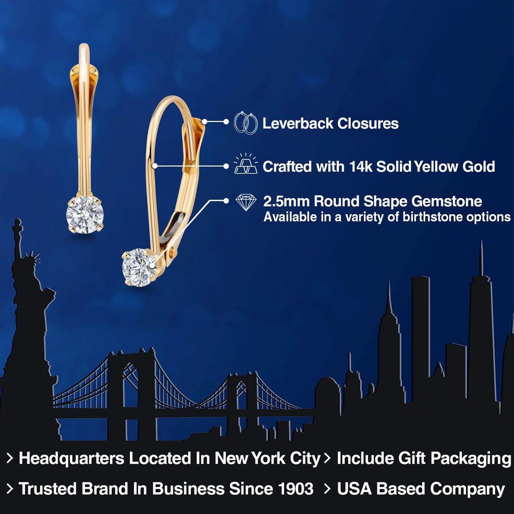 E - F_Earrings in 14K Yellow Gold