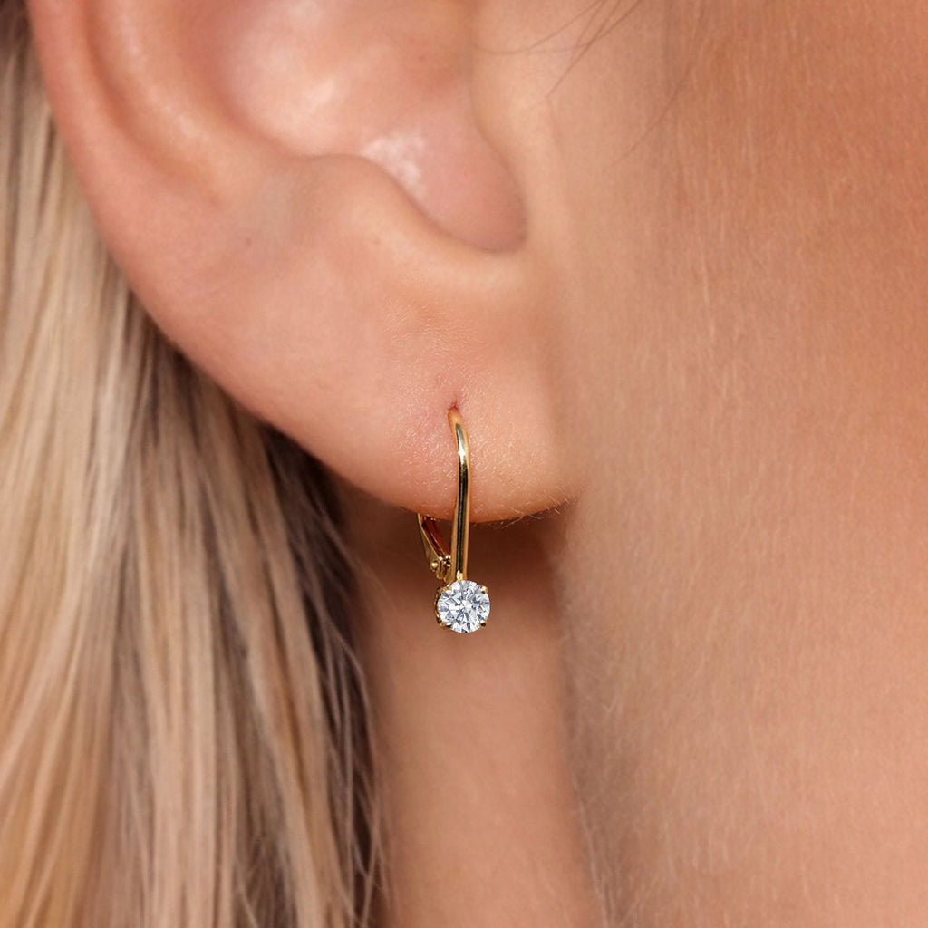 E - F_Earrings in 14K Yellow Gold