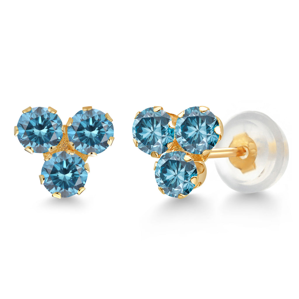 Earrings in 14K Yellow Gold
