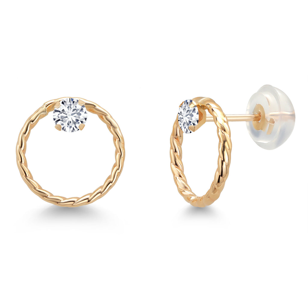 Earrings in 14K Yellow Gold