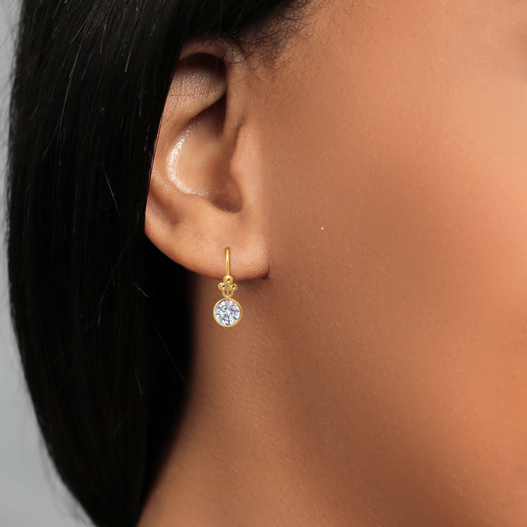 Earrings in 14K Yellow Gold