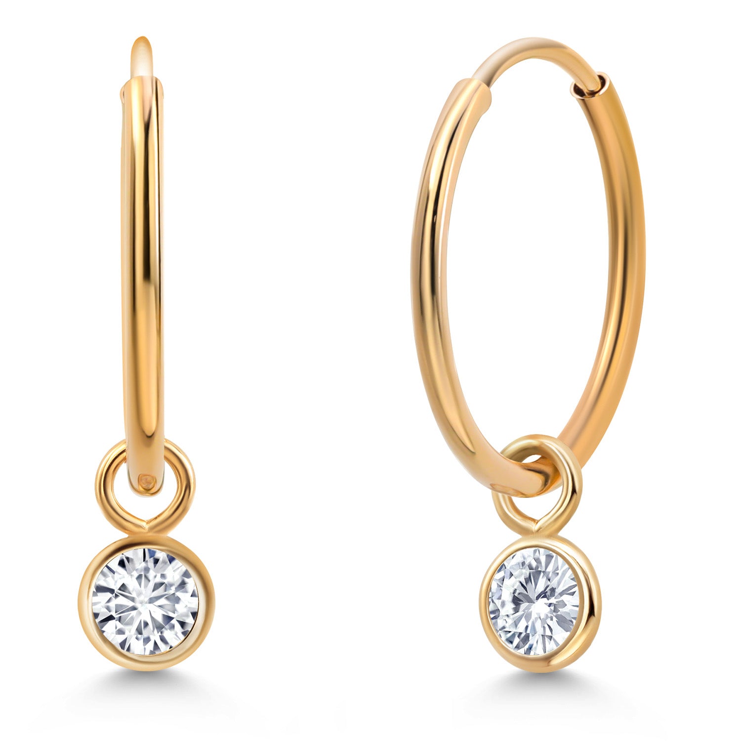 Earrings in 14K Yellow Gold