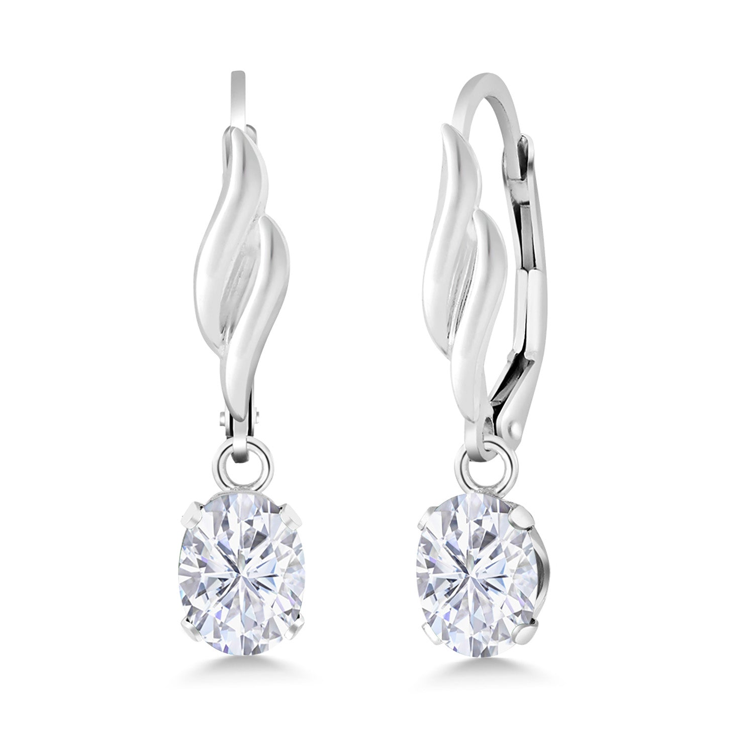 Very Light (IJK)_Earrings in 925 Sterling Silver