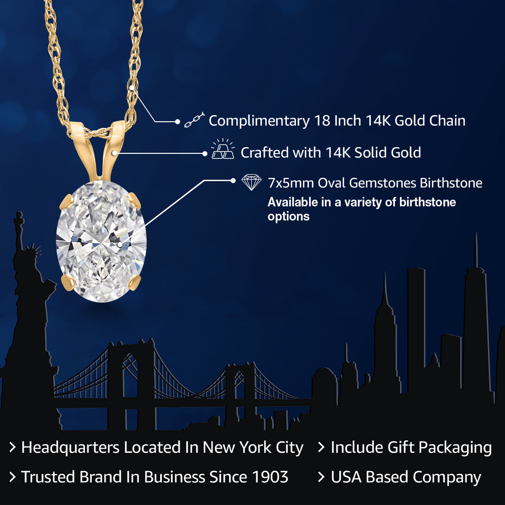Pendant in 14K Yellow Gold