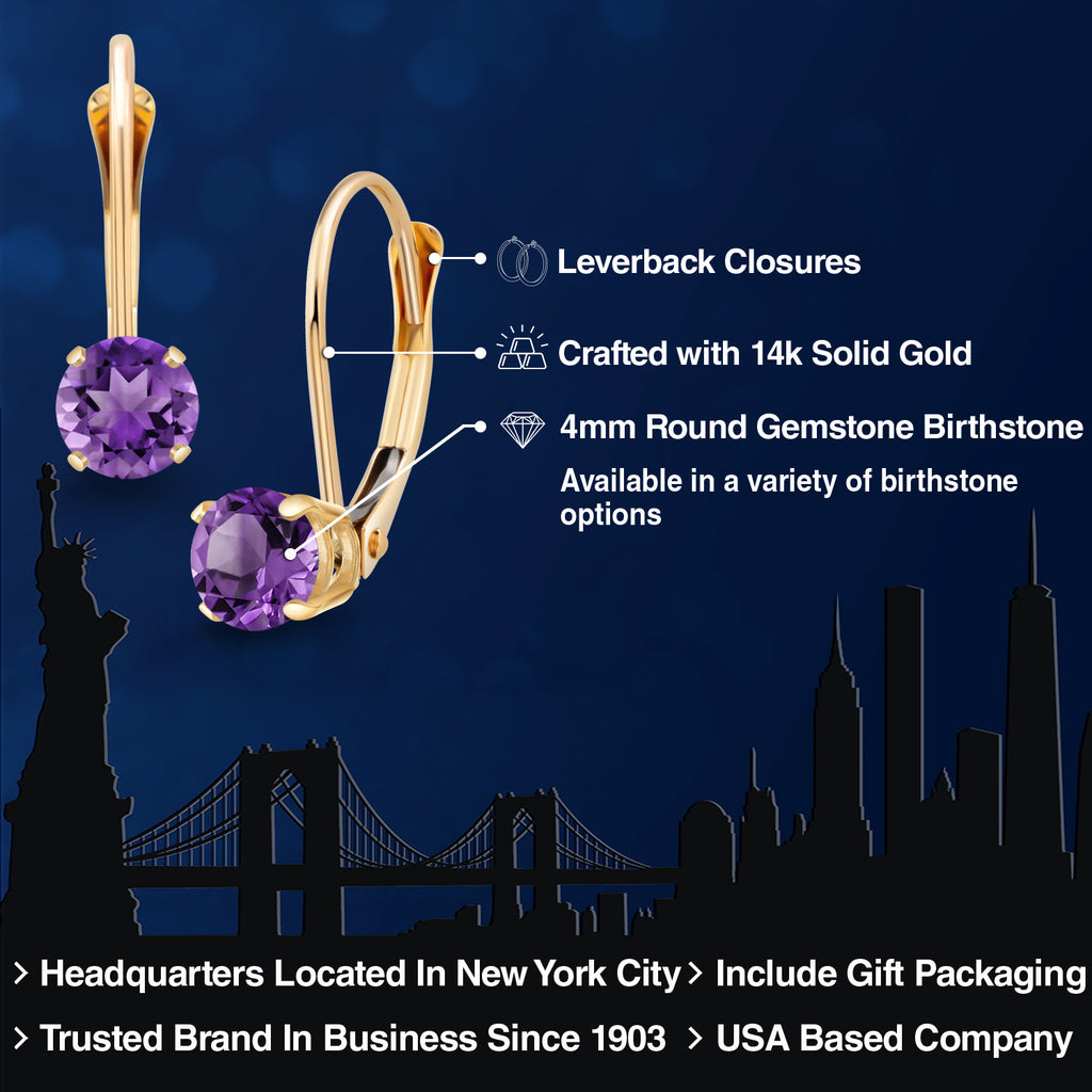 Earrings in 14K Yellow Gold