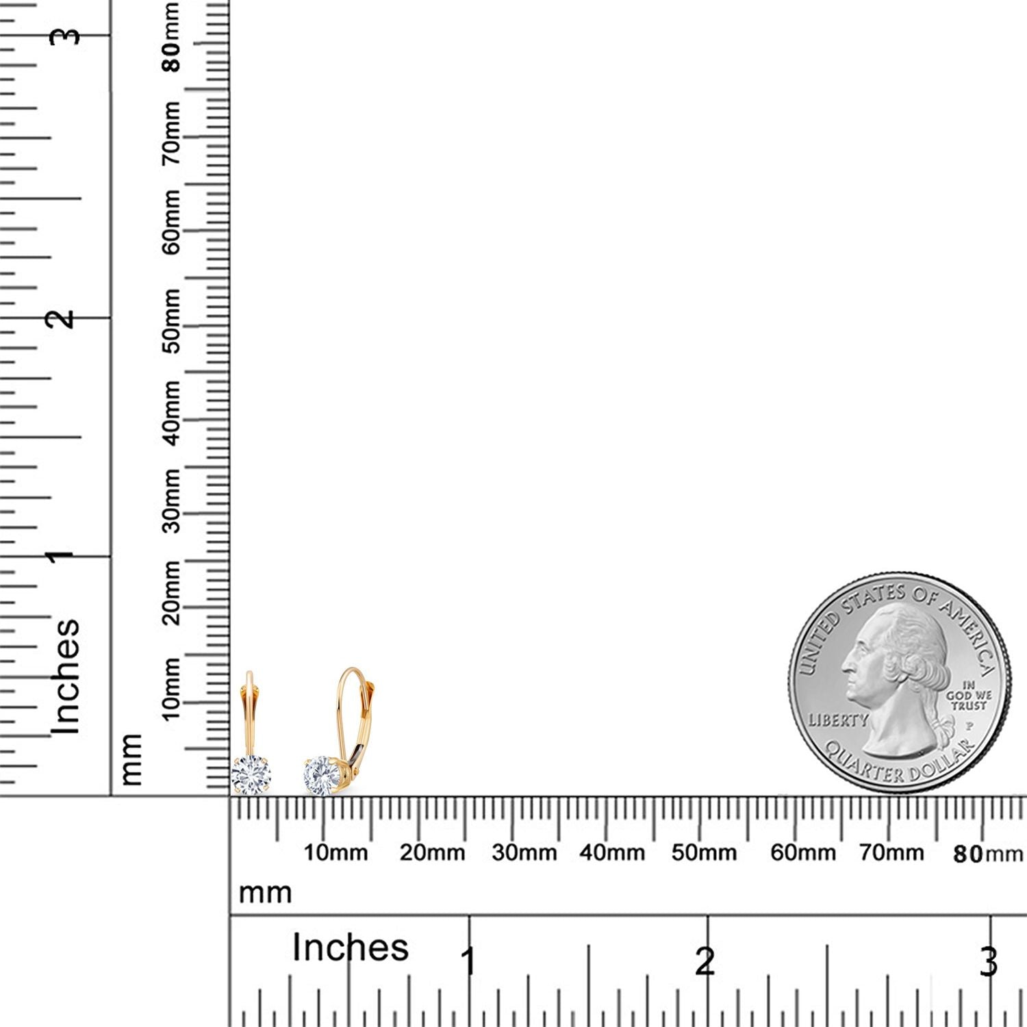 Earrings in 14K Yellow Gold