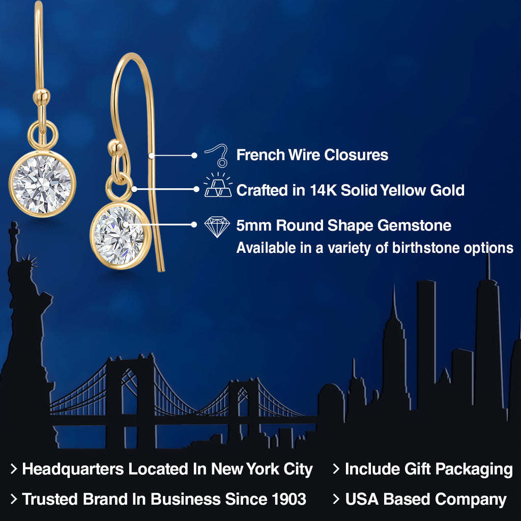 E - F_Earrings in 14K Yellow Gold