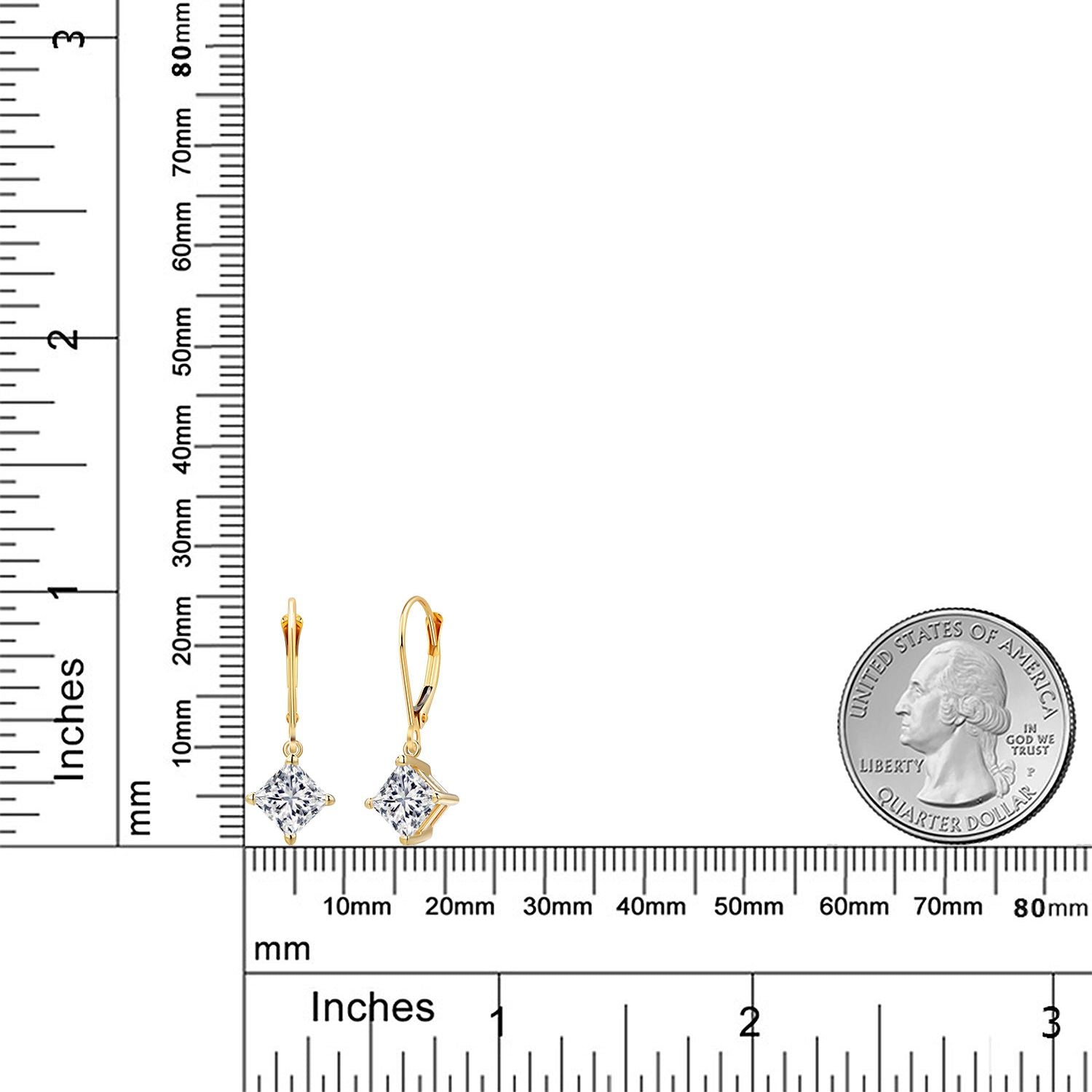 Earrings in 14K Yellow Gold