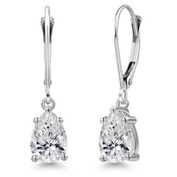 Earrings in 14K White Gold