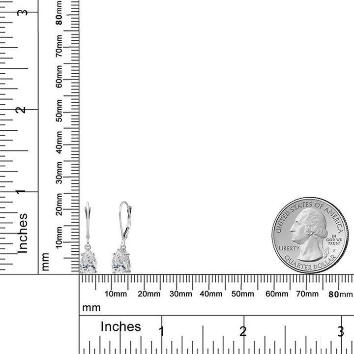 Earrings in 14K White Gold