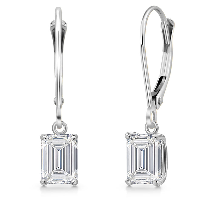 Earrings in 14K White Gold