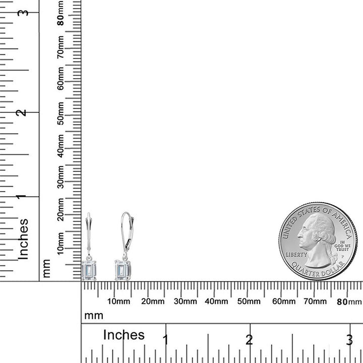 Near Colorless (GH)_Earrings in 14K White Gold