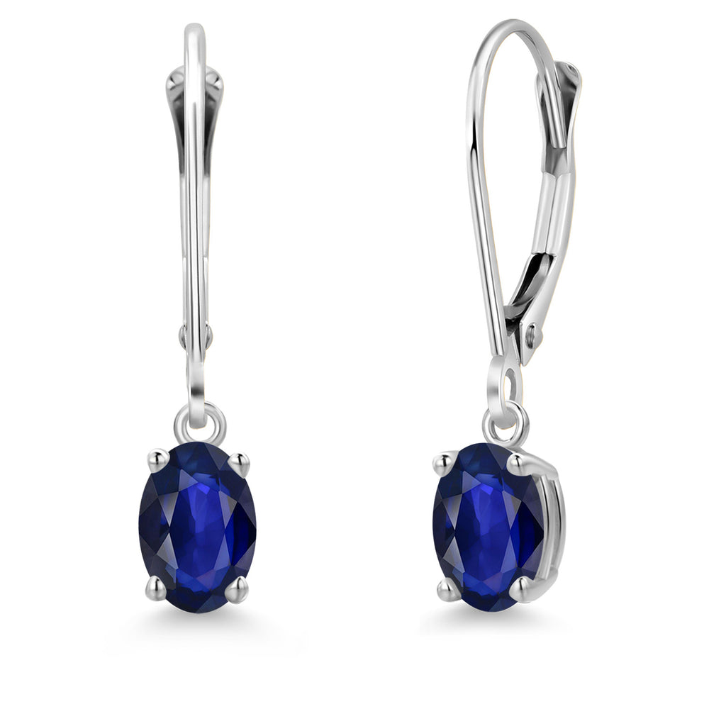 Earrings in 14K White Gold